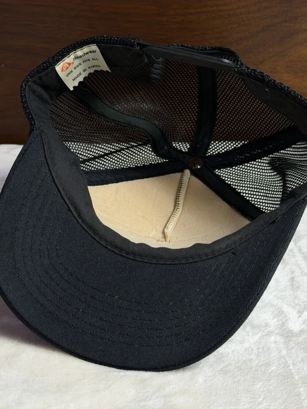 Vintage Jack Daniels Old No 7 Field Tester Trucker Hat Mesh Snapback Korea Made